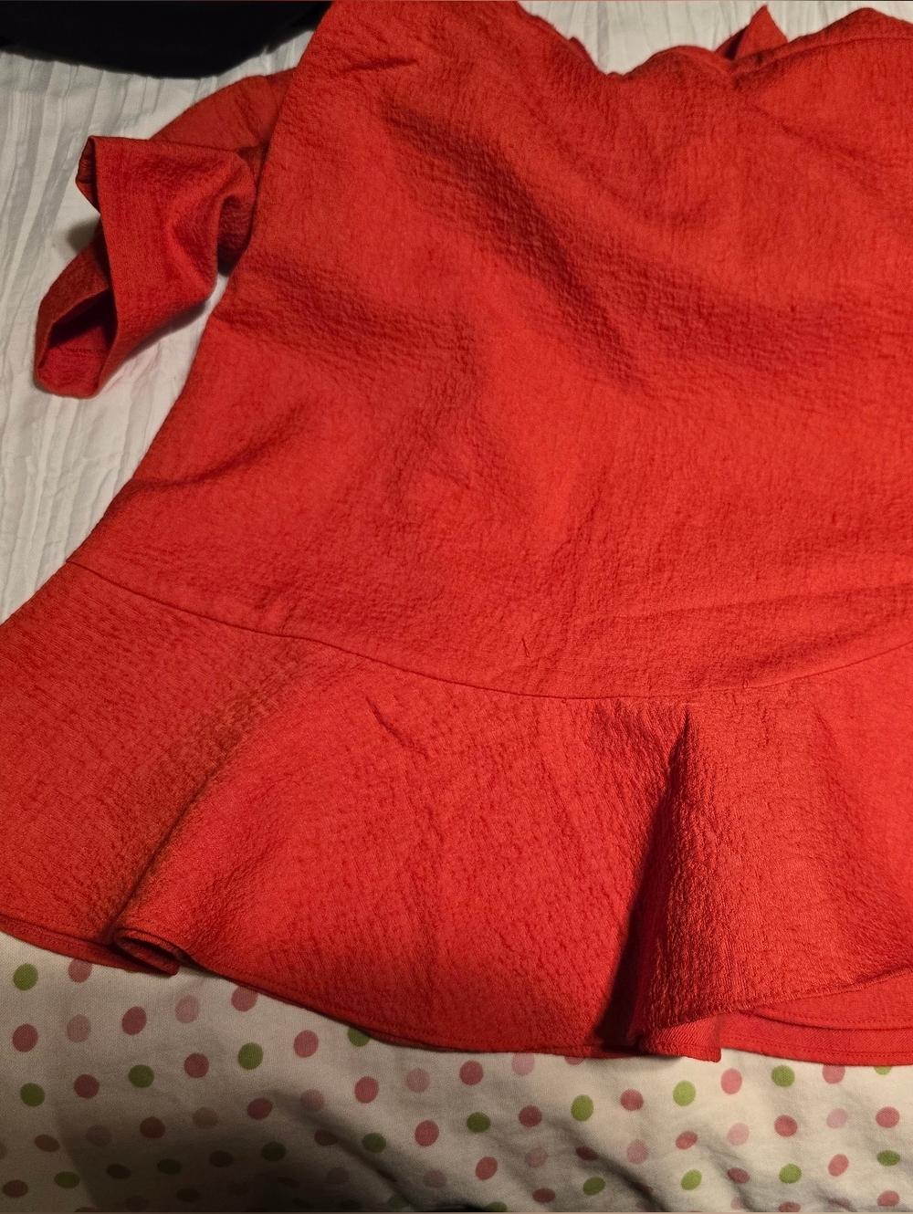 SANDRO Paris Mini Dress Red Short Sleeve - Picture 5 of 7